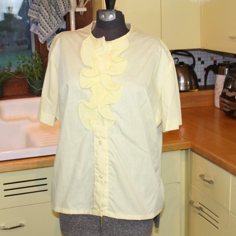 Vintage New Fashion Creation Women's Dress Shirt